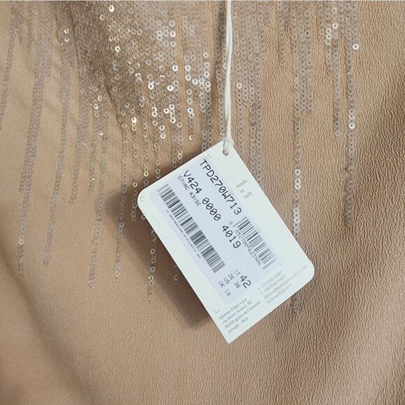 NWT Fabiani Filippi Silk blend crêpe blouse - Picture 8 of 9